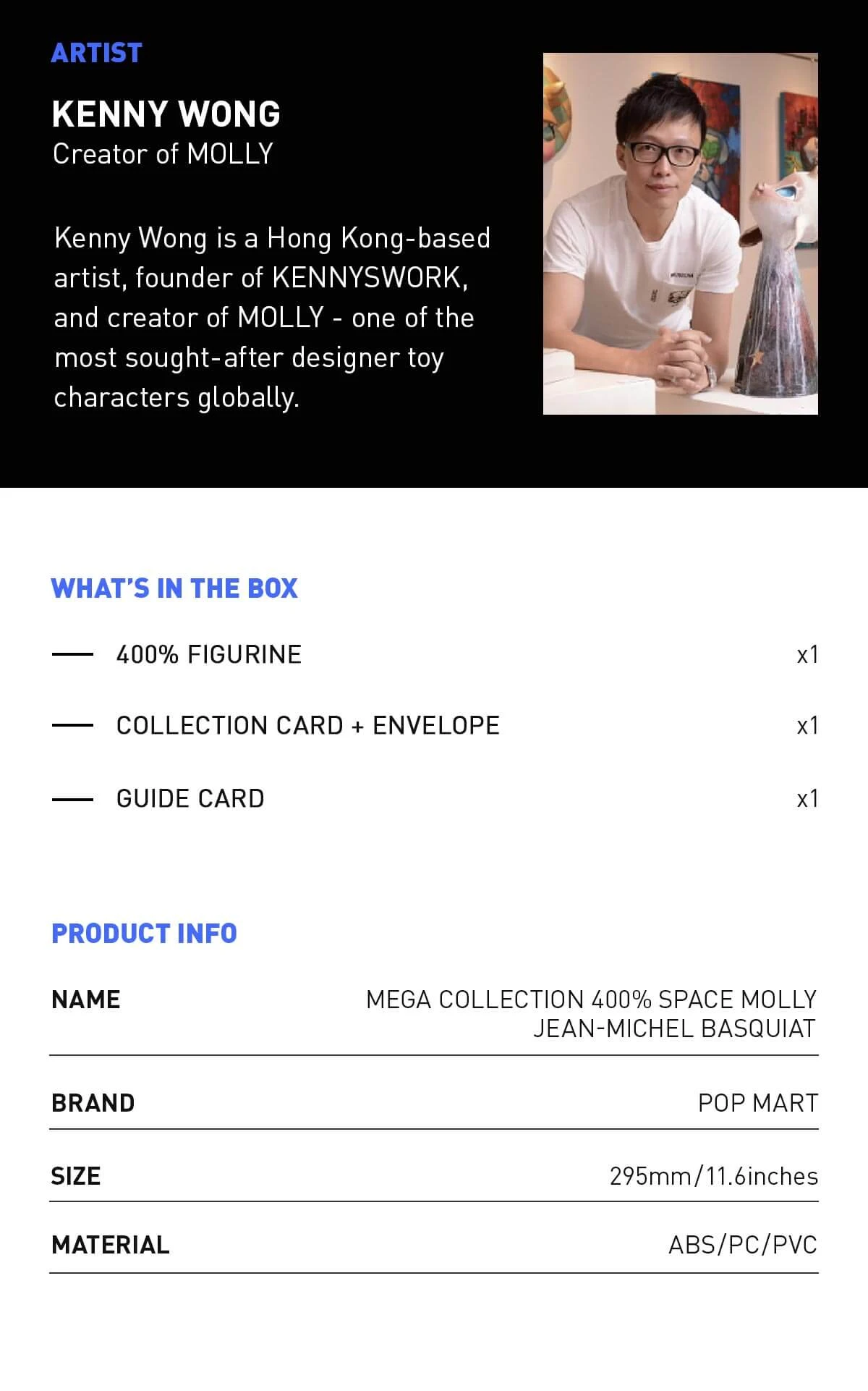 MEGA SPACE MOLLY 400% Jean-Michel Basquiat 8 MEGA SPACE MOLLY 400% Jean-Michel Basquiat - Image 8