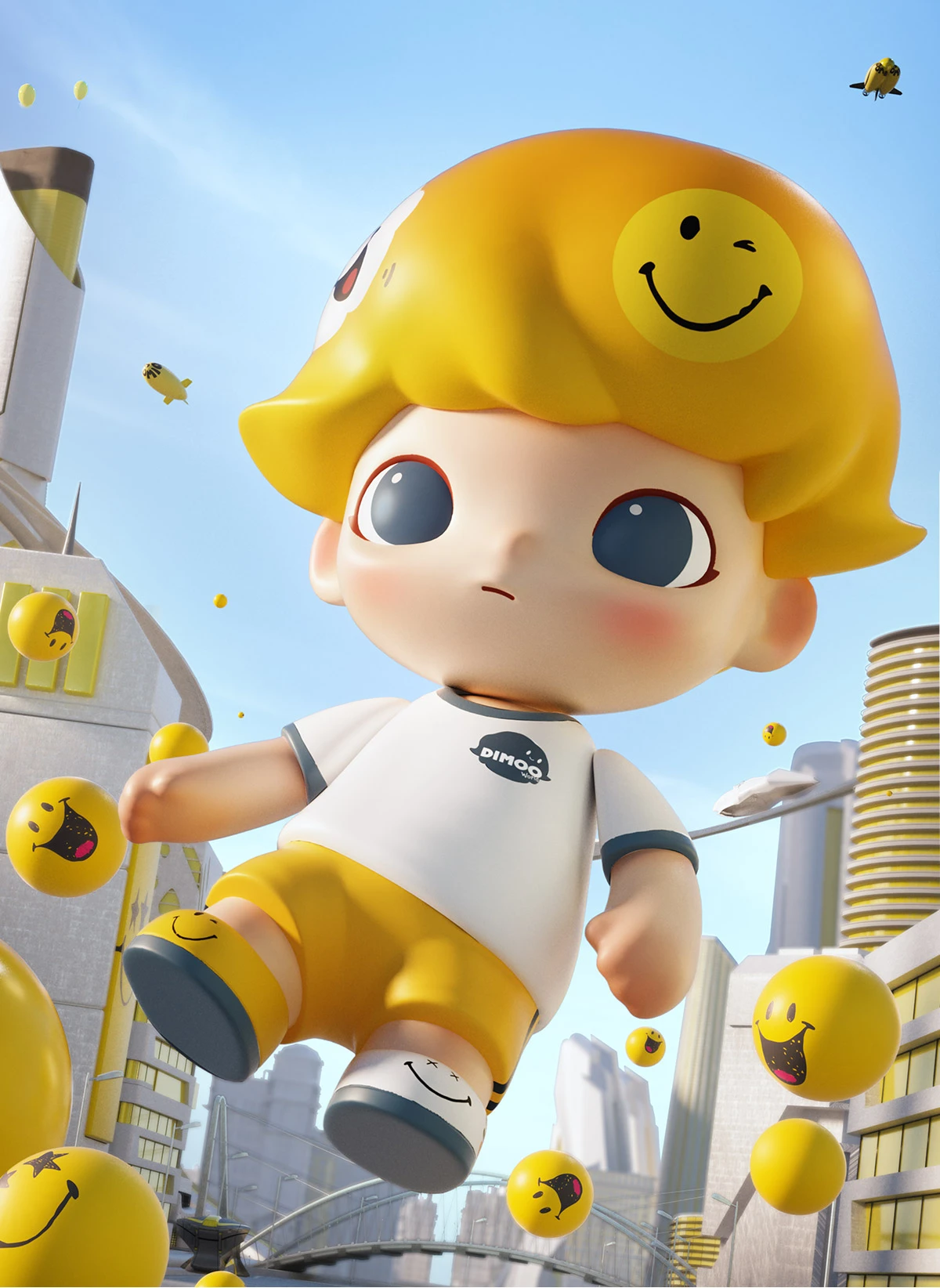 MEGA COLLECTION 1000% JUST DIMOO × SmileyWorld 7 MEGA COLLECTION 1000% JUST DIMOO × SmileyWorld - Image 7