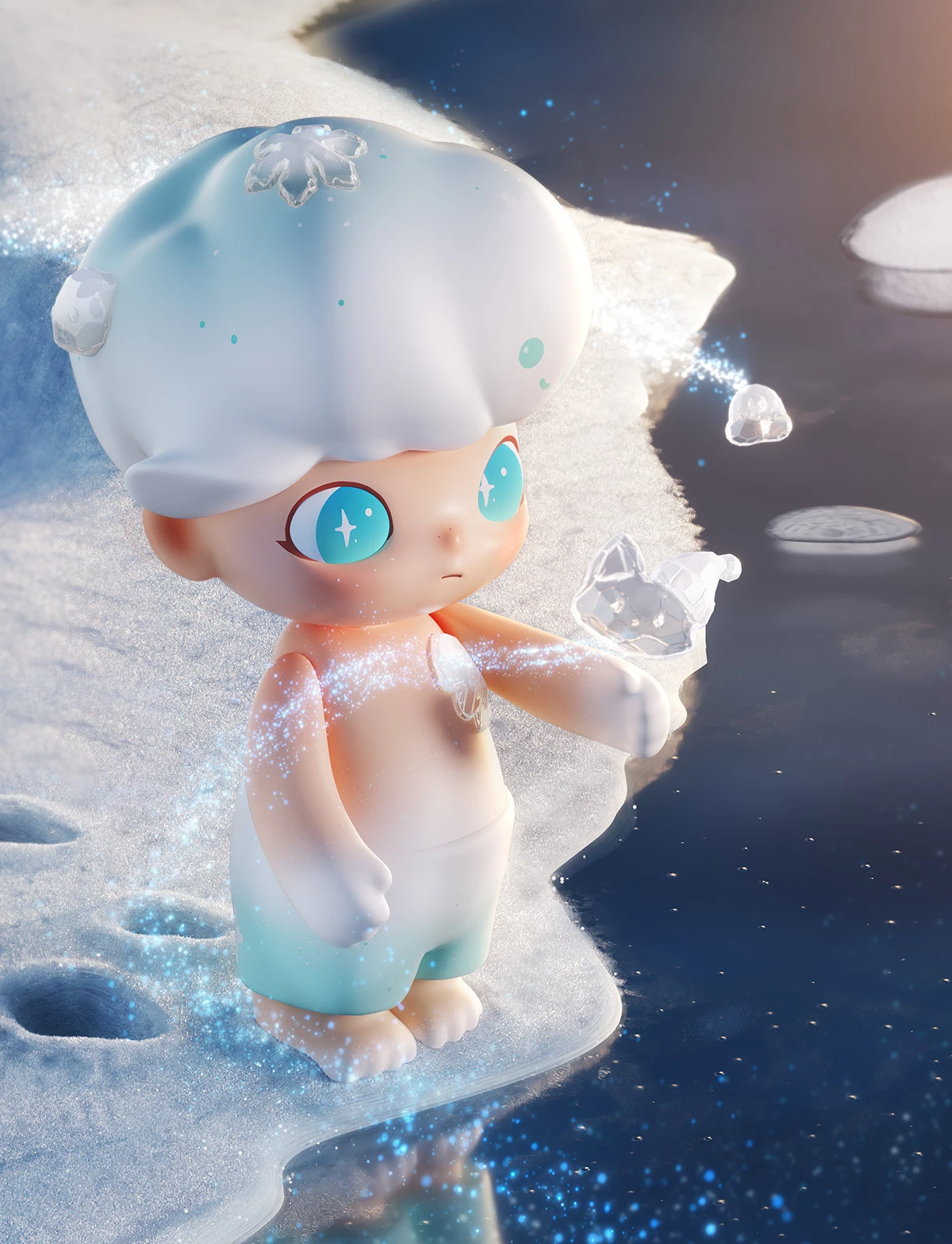 MEGA COLLECTION 1000% JUST DIMOO Snowman 7 MEGA COLLECTION 1000% JUST DIMOO Snowman - Image 7