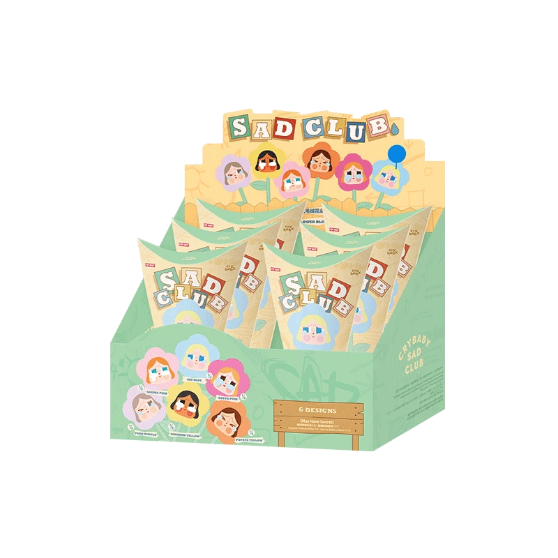 CRYBABY Sad Club Series - Plush Flower Blind Box 18 CRYBABY Sad Club Series - Plush Flower Blind Box - Image 18