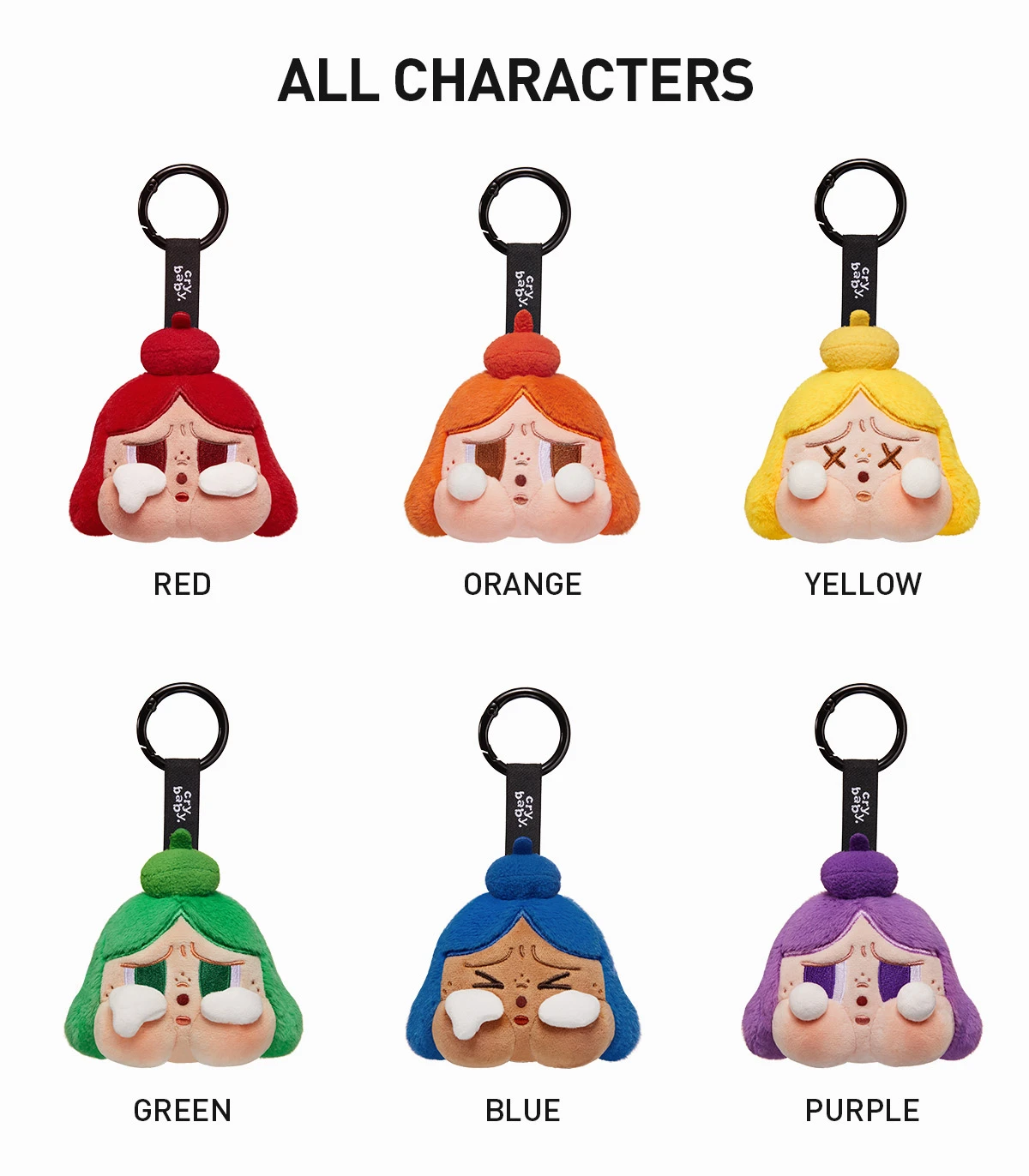 CRYBABY CHEER UP, BABY! SERIES-Plush Pendant Blind Box 14 CRYBABY CHEER UP, BABY! SERIES-Plush Pendant Blind Box - Image 14