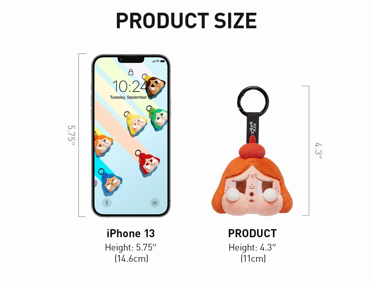 CRYBABY CHEER UP, BABY! SERIES-Plush Pendant Blind Box 17 CRYBABY CHEER UP, BABY! SERIES-Plush Pendant Blind Box - Image 17