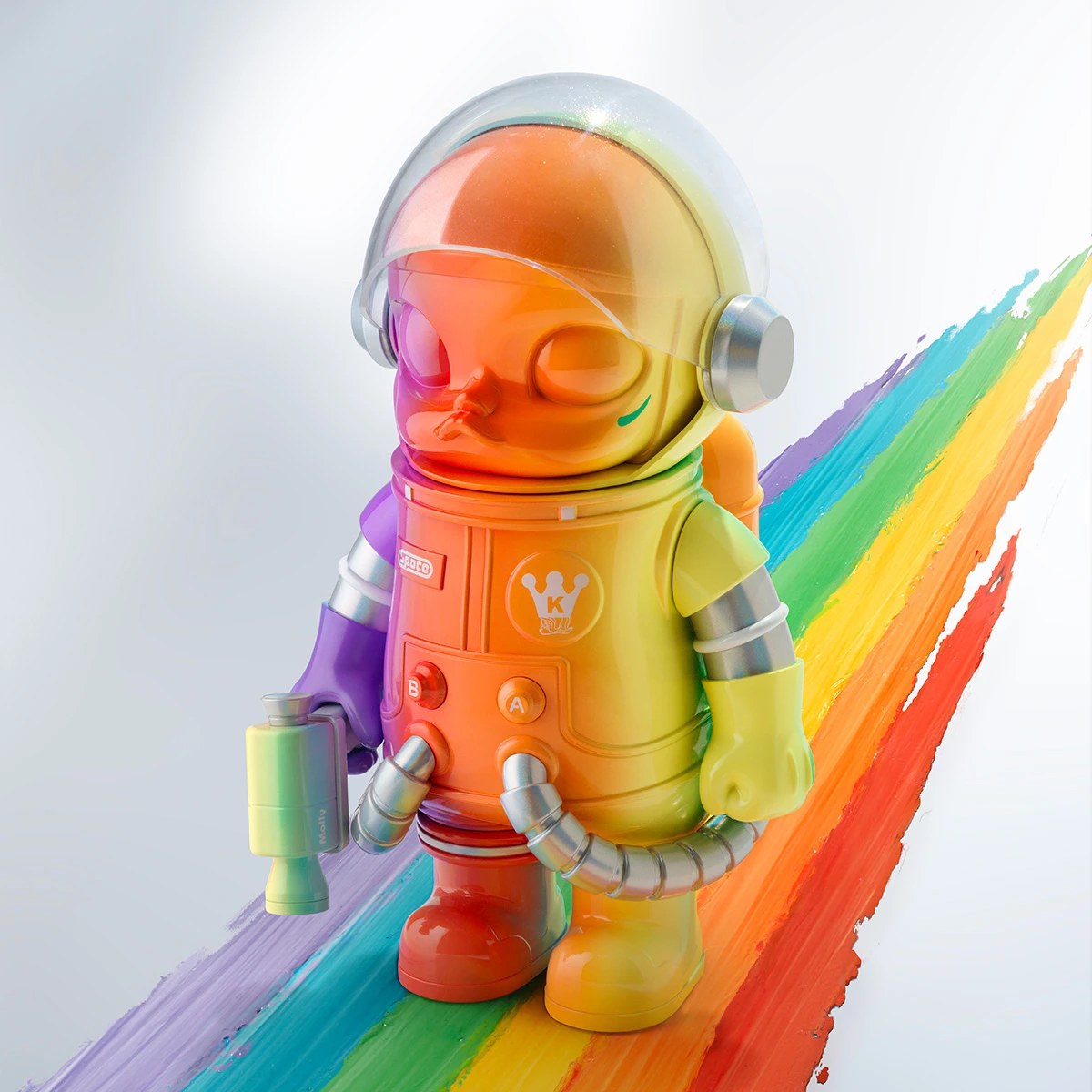 MEGA SPACE MOLLY 400% Rainbow 9 MEGA SPACE MOLLY 400% Rainbow - Image 9