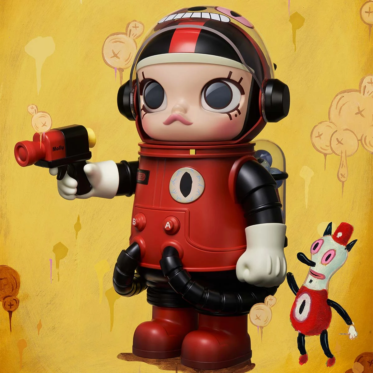 MEGA SPACE MOLLY 400% Gary Baseman 6 MEGA SPACE MOLLY 400% Gary Baseman - Image 6