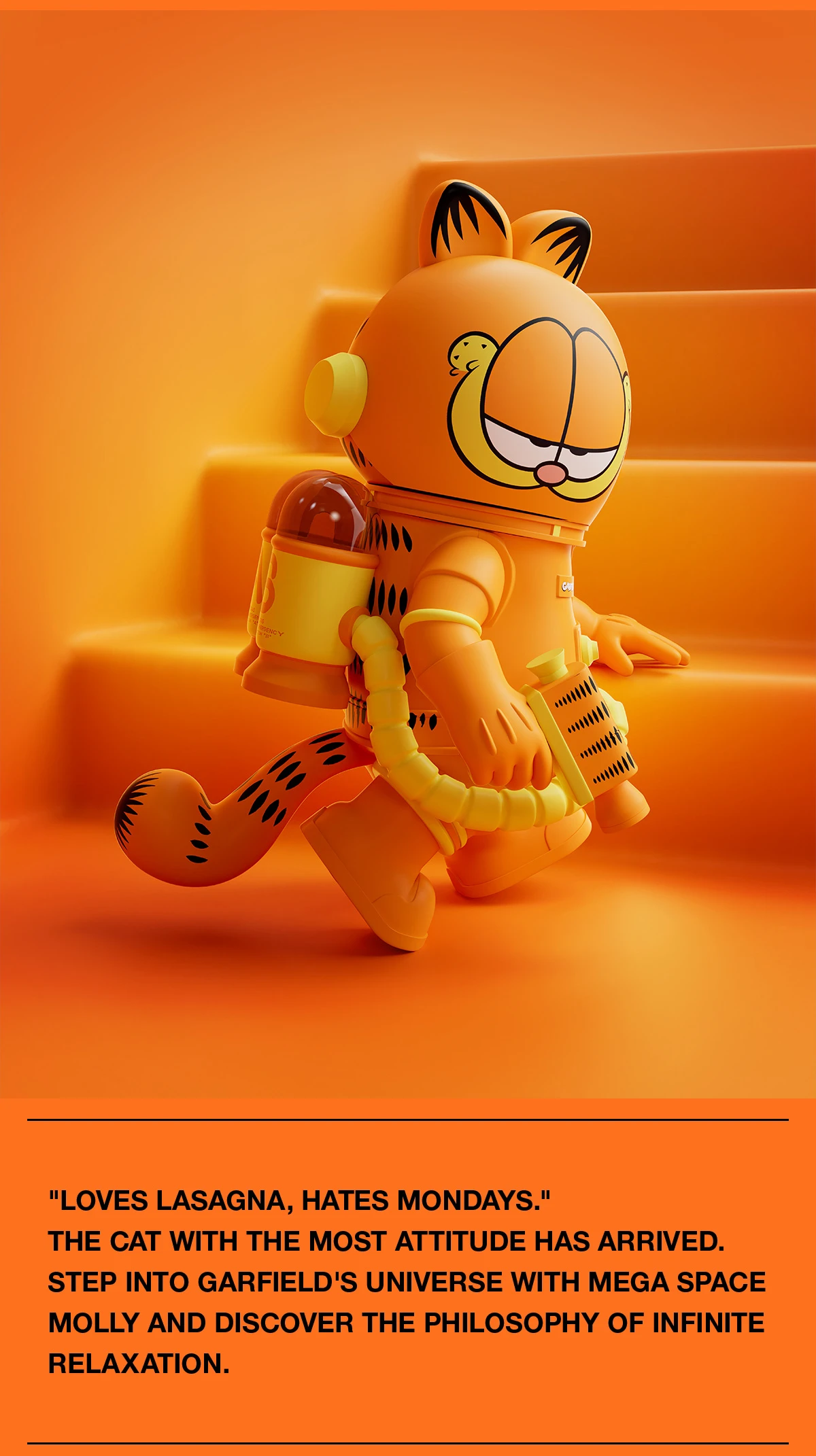 MEGA SPACE MOLLY 400% Garfield 14 MEGA SPACE MOLLY 400% Garfield - Image 14