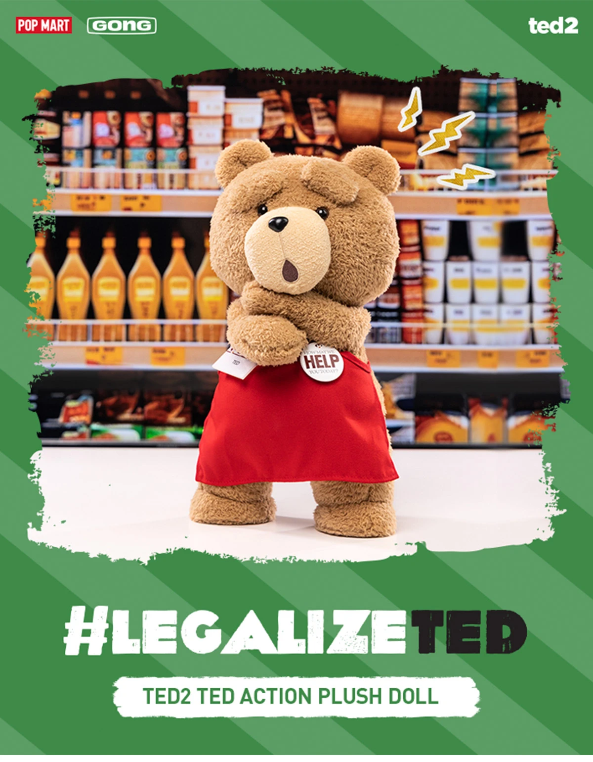 Ted2-ted Action Plush Figure 7 Ted2-ted Action Plush Figure - Image 7