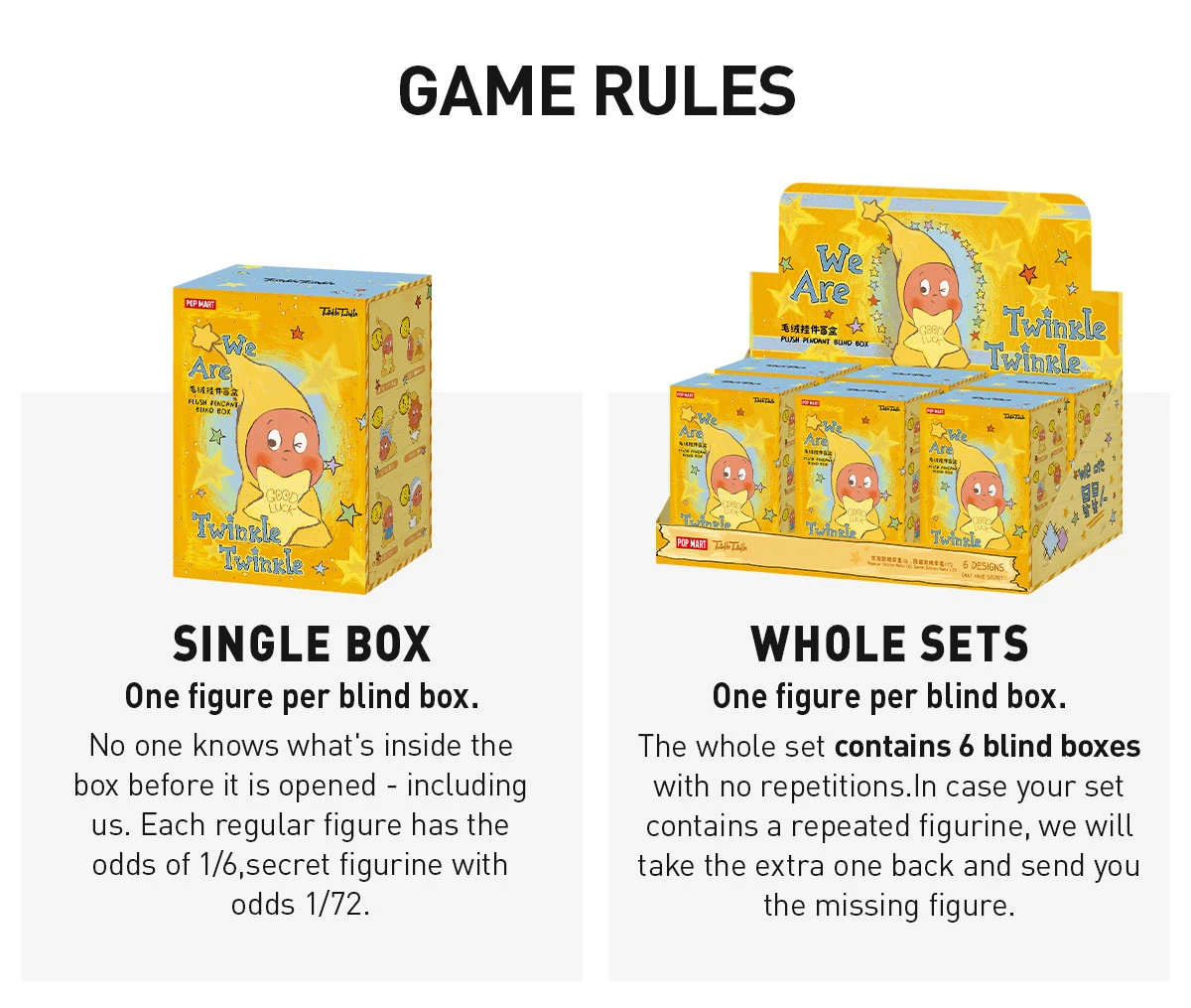 We Are Twinkle Twinkle Series-Plush Pendant Blind Box 17 We Are Twinkle Twinkle Series-Plush Pendant Blind Box - Image 17