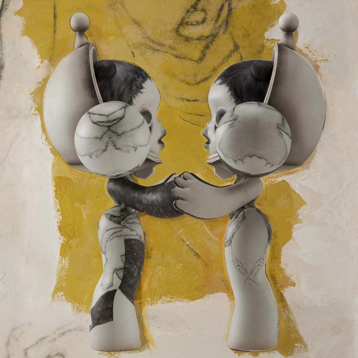 MEGA α SKULLPANDA 1000% Egon Schiele 9 MEGA α SKULLPANDA 1000% Egon Schiele - Image 9