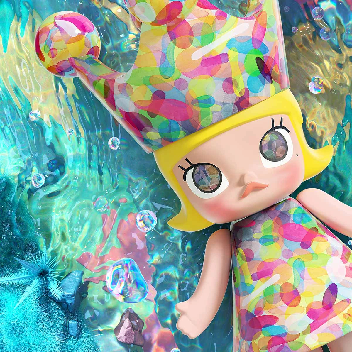 MEGA ROYAL MOLLY 400% Huang Yuxing-Bubbles 9 MEGA ROYAL MOLLY 400% Huang Yuxing-Bubbles - Image 9