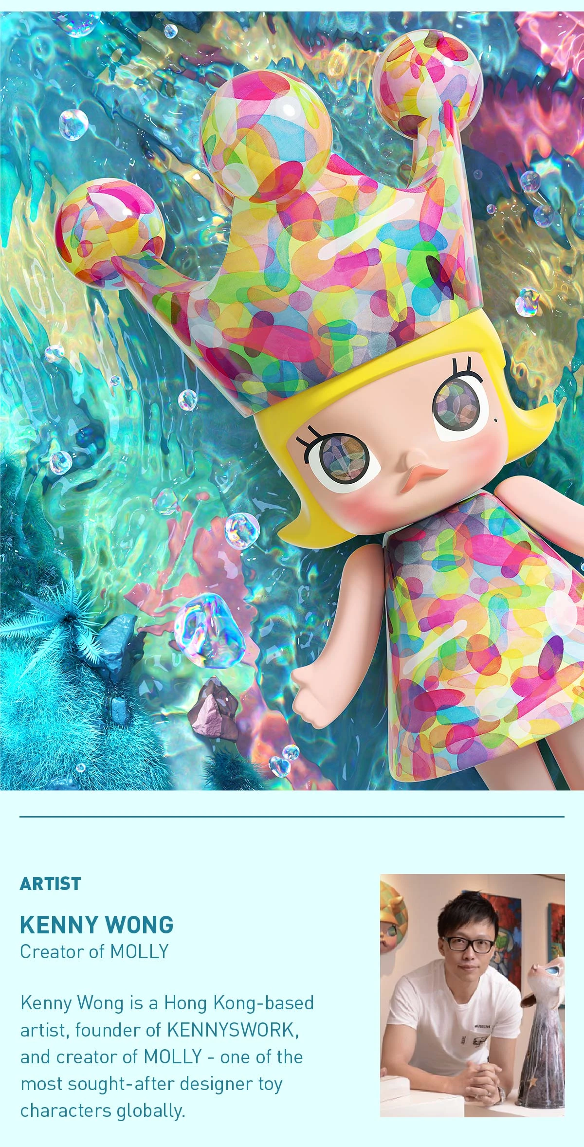 MEGA ROYAL MOLLY 400% Huang Yuxing-Bubbles 14 MEGA ROYAL MOLLY 400% Huang Yuxing-Bubbles - Image 14