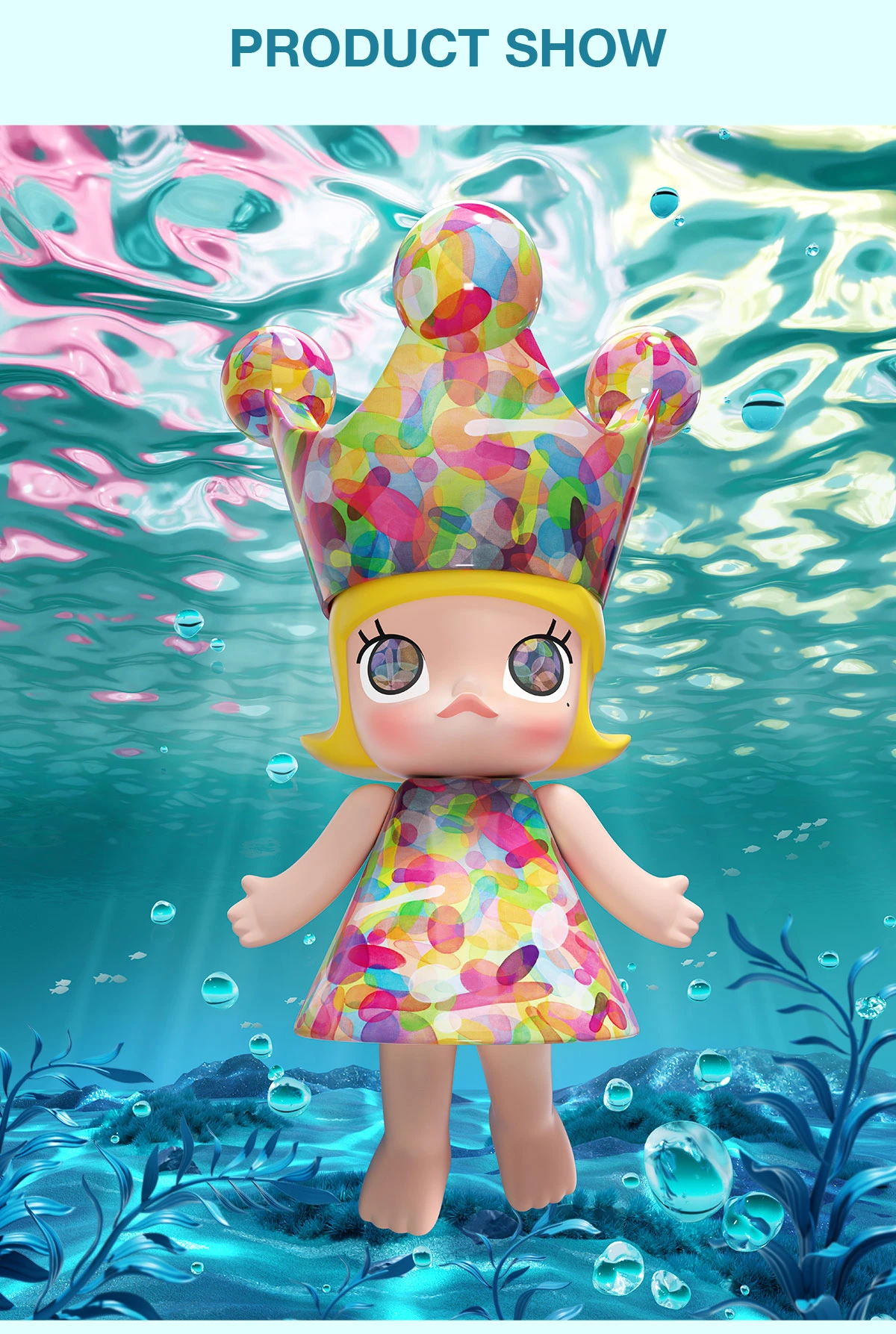 MEGA ROYAL MOLLY 400% Huang Yuxing-Bubbles 12 MEGA ROYAL MOLLY 400% Huang Yuxing-Bubbles - Image 12