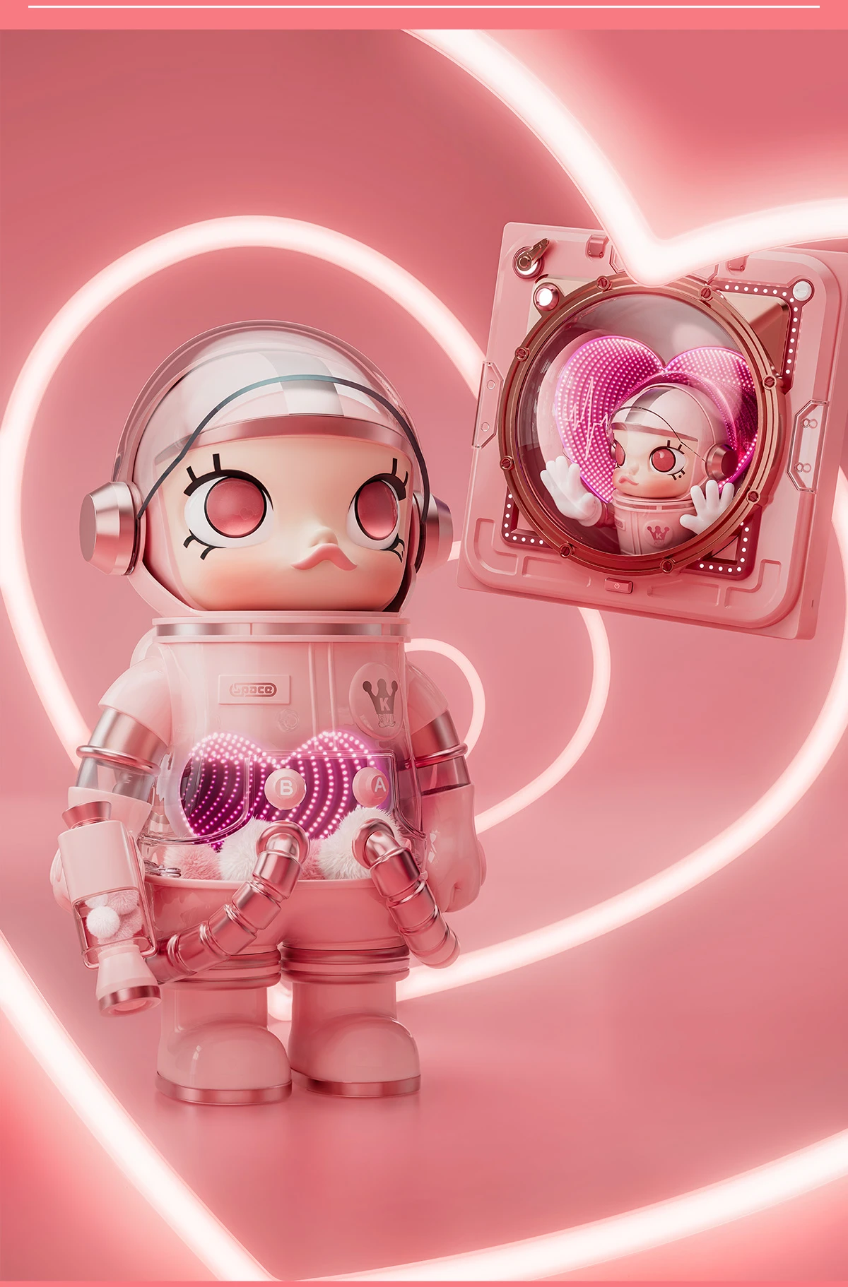 MEGA SPACE MOLLY SMITTEN LOVE《IN SPACE》3D Painting 12 MEGA SPACE MOLLY SMITTEN LOVE《IN SPACE》3D Painting - Image 12