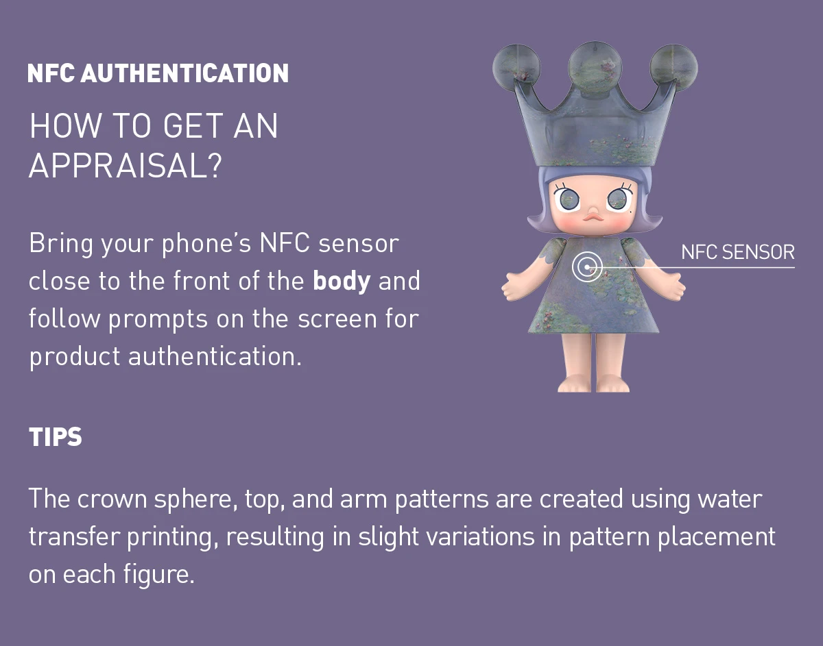 MEGA ROYAL MOLLY 1000% Monet-Les Nymphéas 17 MEGA ROYAL MOLLY 1000% Monet-Les Nymphéas - Image 17