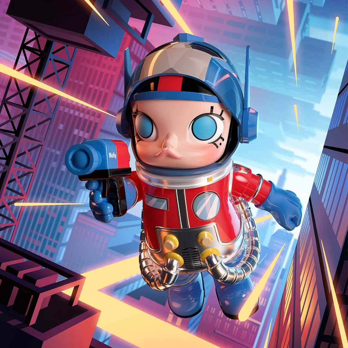 MEGA SPACE MOLLY 400% Optimus Prime 2 MEGA SPACE MOLLY 400% Optimus Prime - Image 2