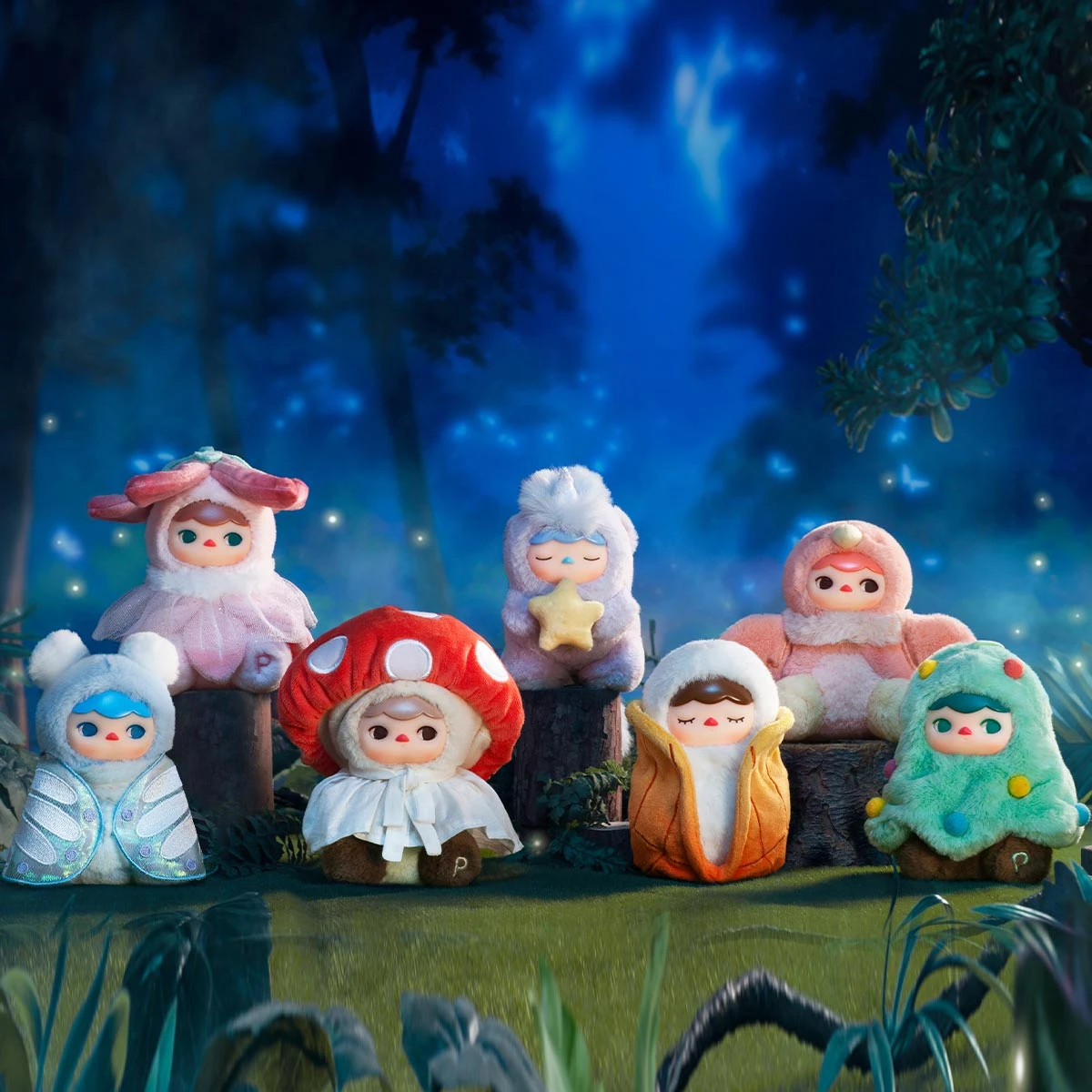 PUCKY Forest Party Series-Vinyl Plush Pendant Blind Box 7 PUCKY Forest Party Series-Vinyl Plush Pendant Blind Box - Image 7