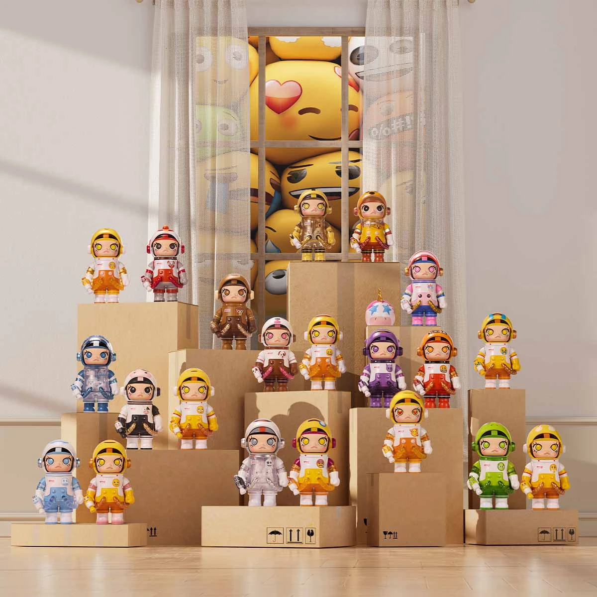 MEGA SPACE MOLLY 100% × Emoji™ Series 8 MEGA SPACE MOLLY 100% × Emoji™ Series - Image 8