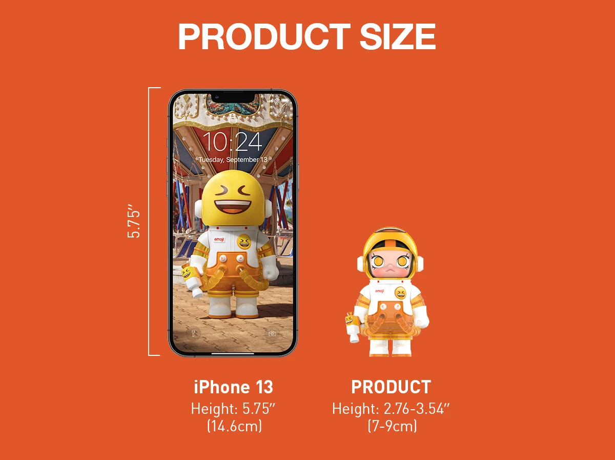 MEGA SPACE MOLLY 100% × Emoji™ Series 19 MEGA SPACE MOLLY 100% × Emoji™ Series - Image 19