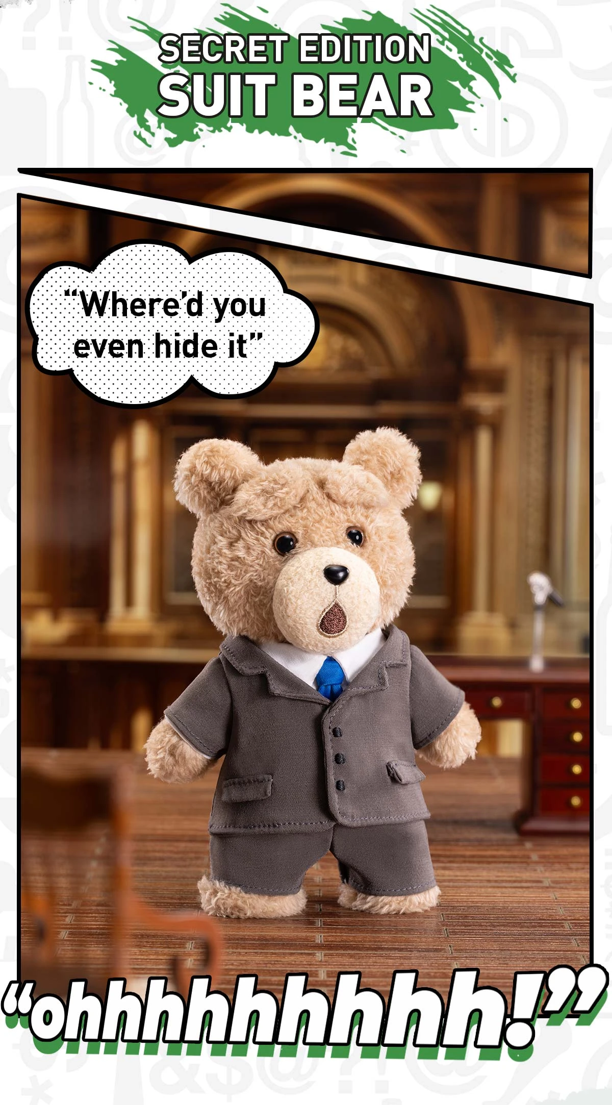 Ted2 Teddy Bear Action Plush Pendant 20 Ted2 Teddy Bear Action Plush Pendant - Image 20