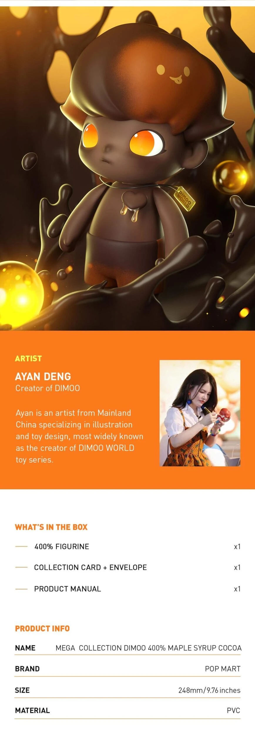 MEGA Collection 400% JUST DIMOO Maple Syrup Cocoa 9 MEGA Collection 400% JUST DIMOO Maple Syrup Cocoa - Image 9