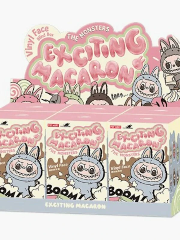 Pop Mart Shop 32 Pop Mart Labubu The Monsters Tasty Macarons Vinyl Face Blind Box (1 Piece)
