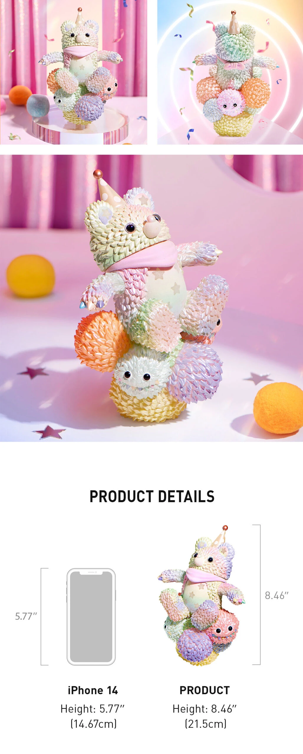 INSTINCTOY Muckey "Big Celebration" Figurine 5 INSTINCTOY Muckey "Big Celebration" Figurine - Image 5