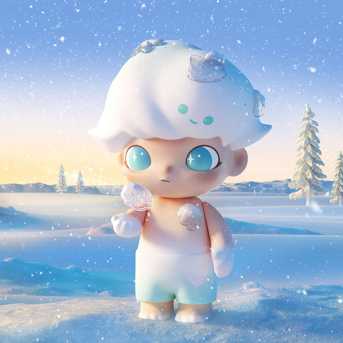 MEGA COLLECTION 1000% JUST DIMOO Snowman 4 MEGA COLLECTION 1000% JUST DIMOO Snowman - Image 4