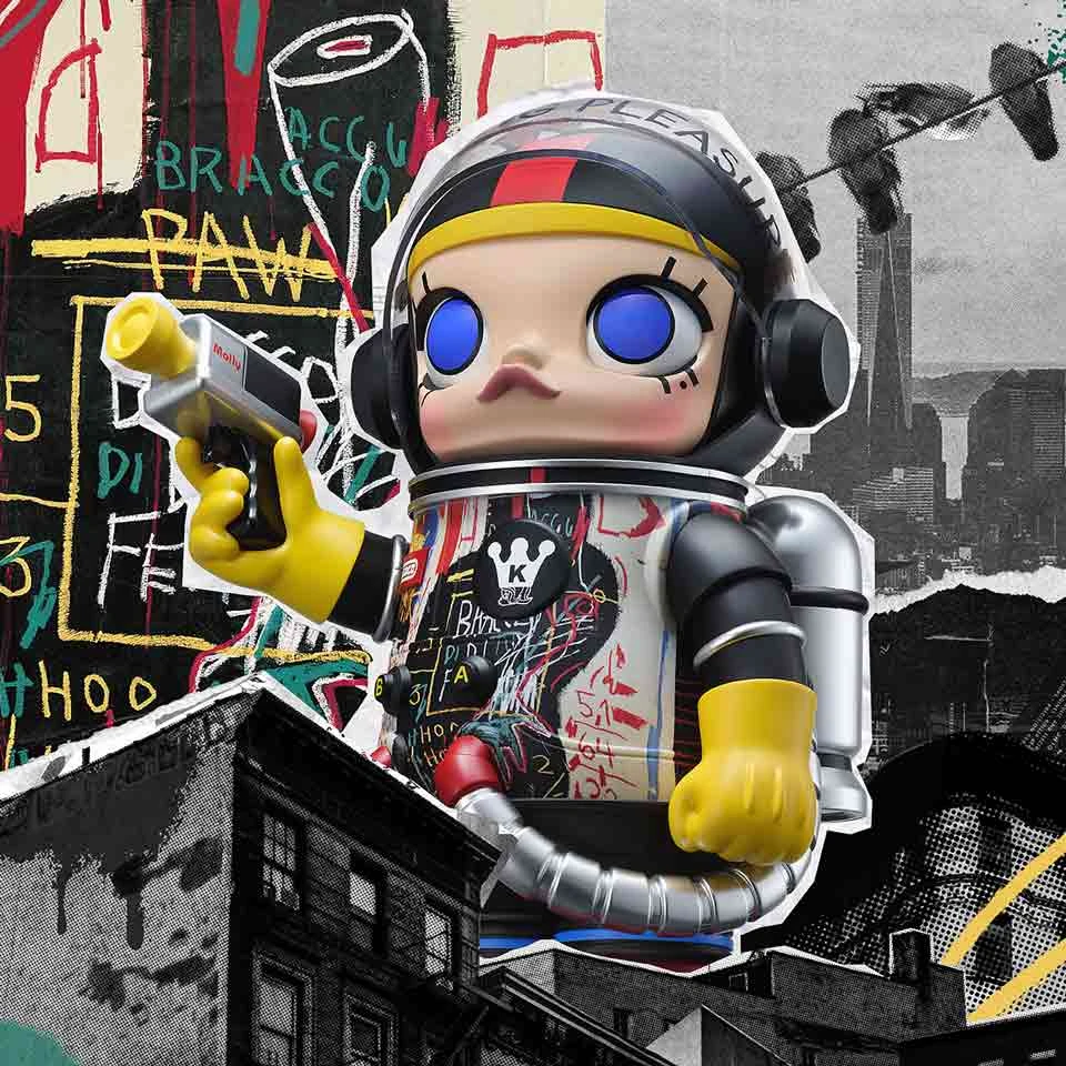 MEGA SPACE MOLLY 400% Jean-Michel Basquiat 2 MEGA SPACE MOLLY 400% Jean-Michel Basquiat - Image 2